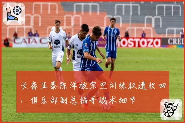 长春亚泰陈洋被架空训练权遭收回，俱乐部副总插手战术细节
